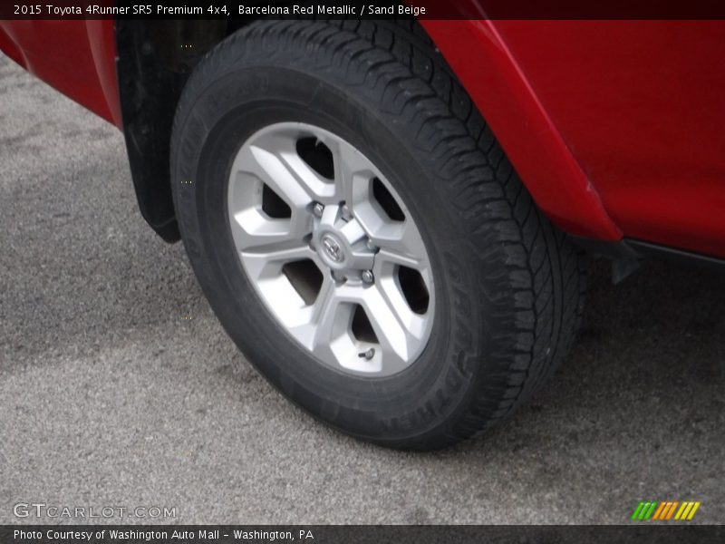 Barcelona Red Metallic / Sand Beige 2015 Toyota 4Runner SR5 Premium 4x4