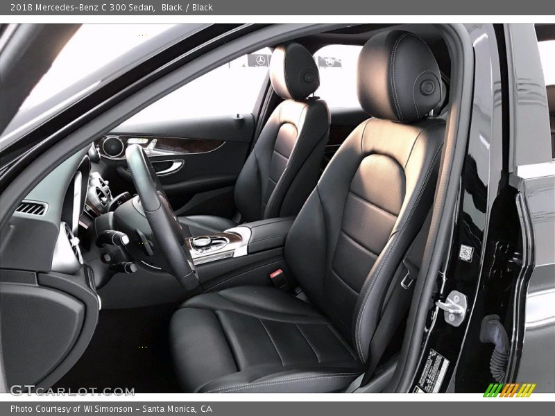 Black / Black 2018 Mercedes-Benz C 300 Sedan