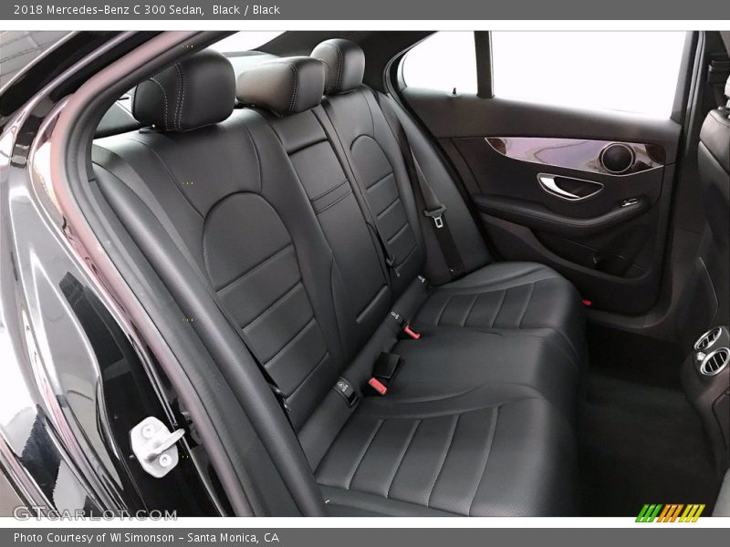 Black / Black 2018 Mercedes-Benz C 300 Sedan