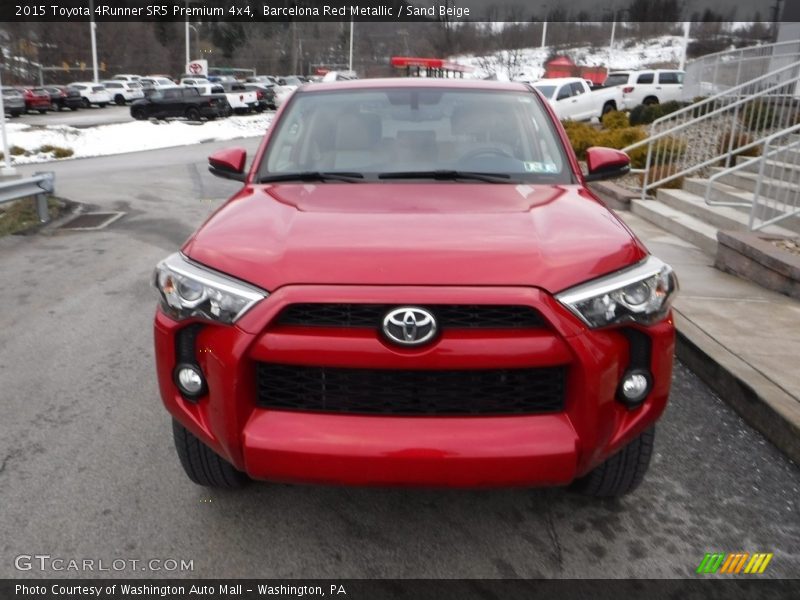 Barcelona Red Metallic / Sand Beige 2015 Toyota 4Runner SR5 Premium 4x4
