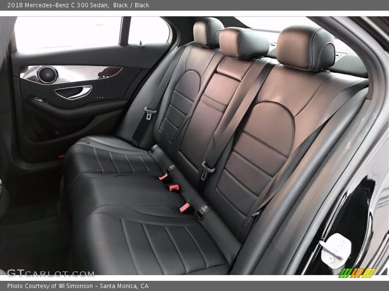 Black / Black 2018 Mercedes-Benz C 300 Sedan