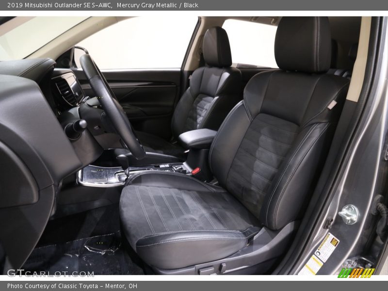 Mercury Gray Metallic / Black 2019 Mitsubishi Outlander SE S-AWC
