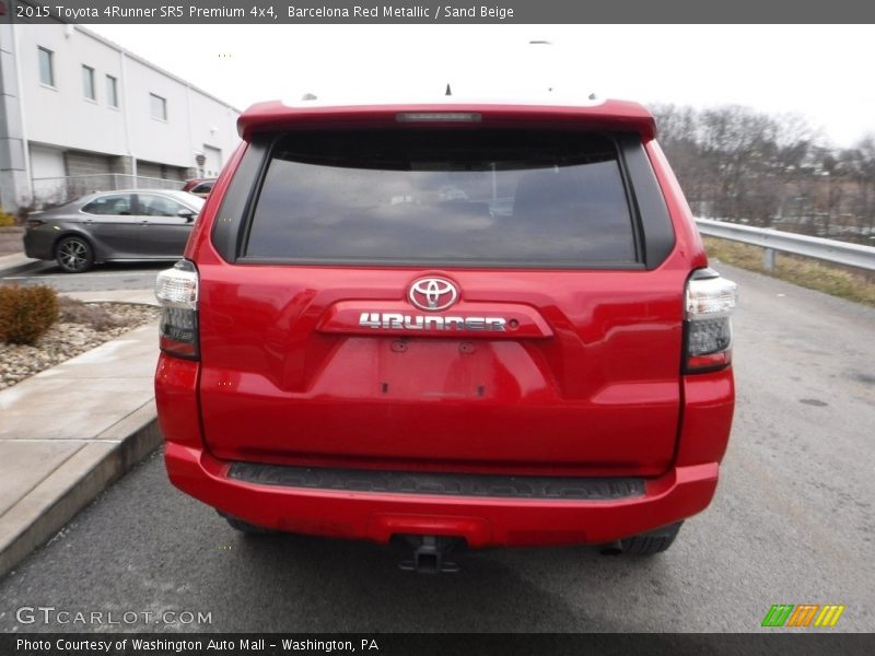 Barcelona Red Metallic / Sand Beige 2015 Toyota 4Runner SR5 Premium 4x4