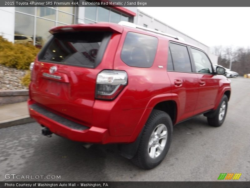 Barcelona Red Metallic / Sand Beige 2015 Toyota 4Runner SR5 Premium 4x4