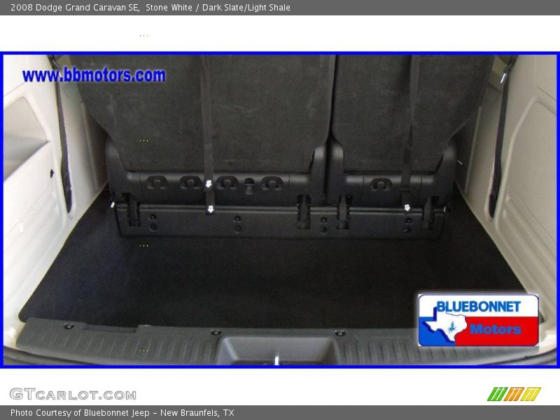 Stone White / Dark Slate/Light Shale 2008 Dodge Grand Caravan SE
