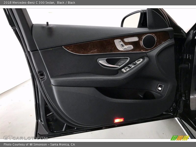 Black / Black 2018 Mercedes-Benz C 300 Sedan