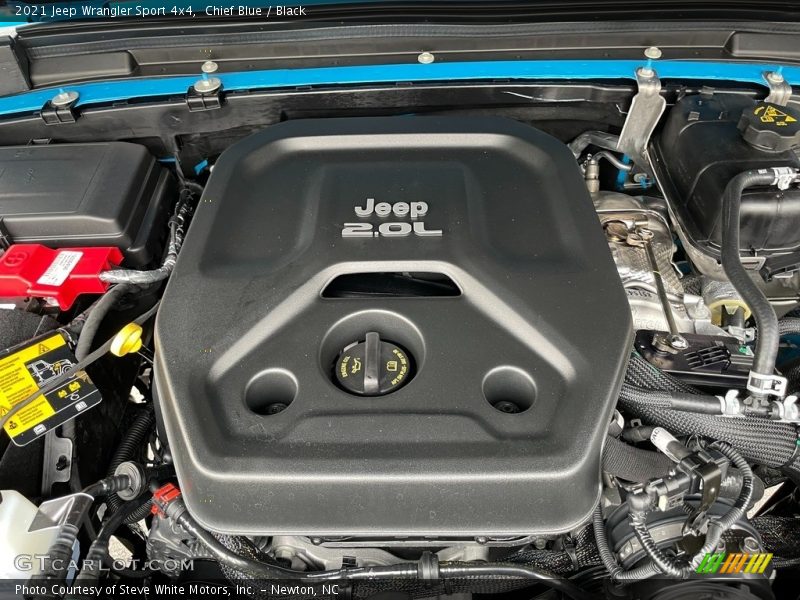  2021 Wrangler Sport 4x4 Engine - 2.0 Liter Turbocharged DOHC 16-Valve VVT 4 Cylinder