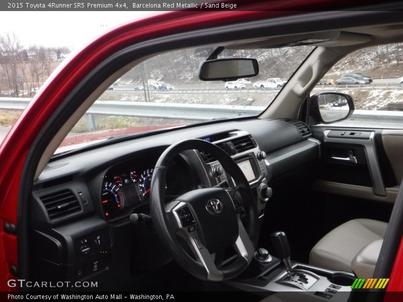Barcelona Red Metallic / Sand Beige 2015 Toyota 4Runner SR5 Premium 4x4
