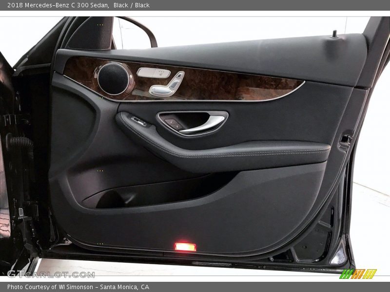 Black / Black 2018 Mercedes-Benz C 300 Sedan