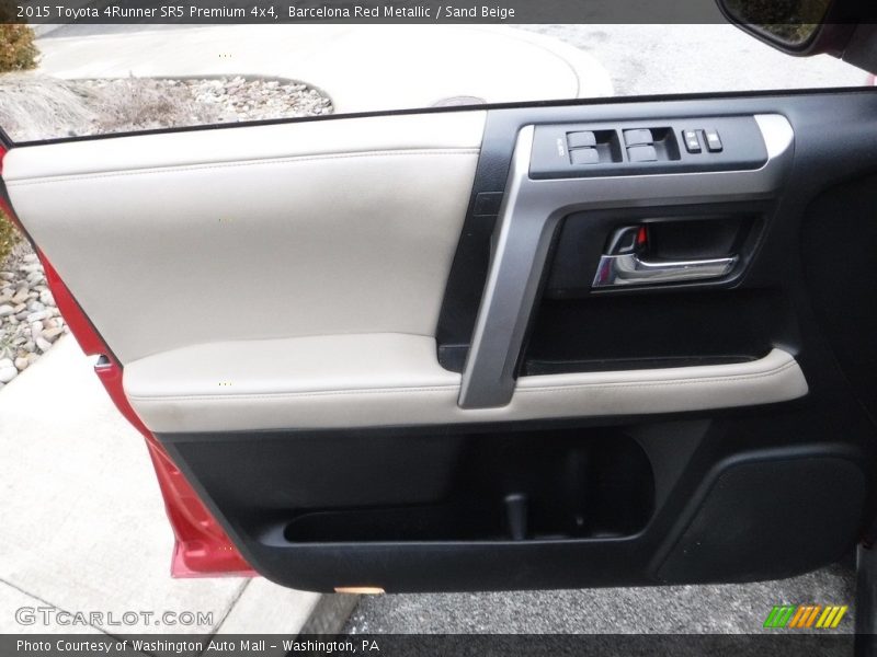 Barcelona Red Metallic / Sand Beige 2015 Toyota 4Runner SR5 Premium 4x4