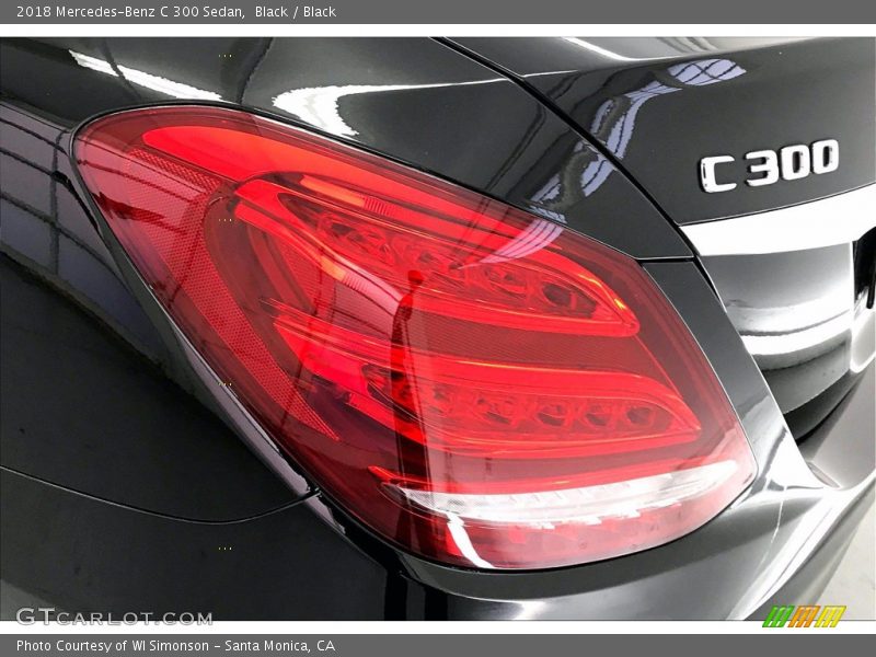 Black / Black 2018 Mercedes-Benz C 300 Sedan