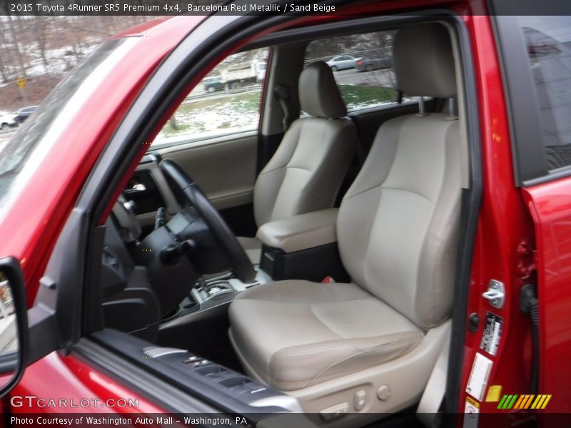 Barcelona Red Metallic / Sand Beige 2015 Toyota 4Runner SR5 Premium 4x4