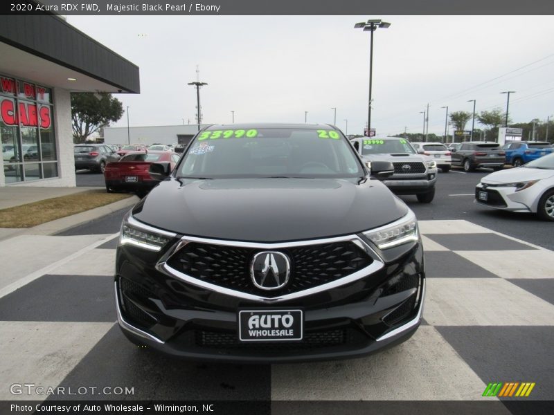 Majestic Black Pearl / Ebony 2020 Acura RDX FWD