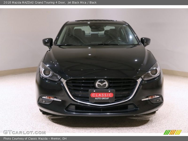 Jet Black Mica / Black 2018 Mazda MAZDA3 Grand Touring 4 Door