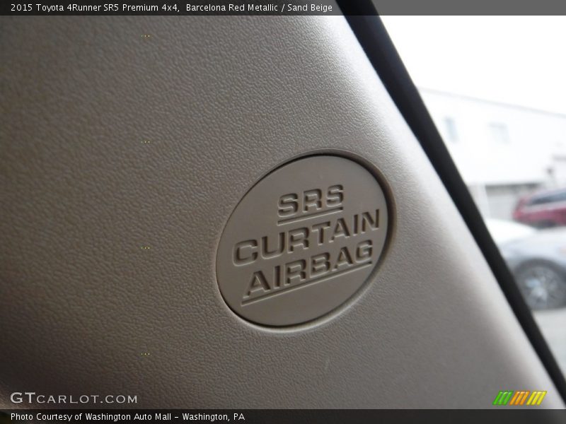 Barcelona Red Metallic / Sand Beige 2015 Toyota 4Runner SR5 Premium 4x4