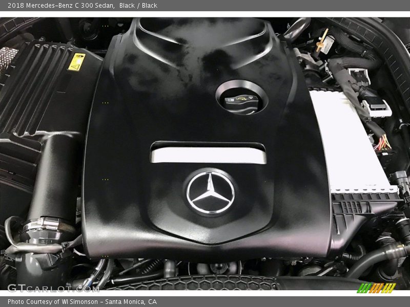 Black / Black 2018 Mercedes-Benz C 300 Sedan