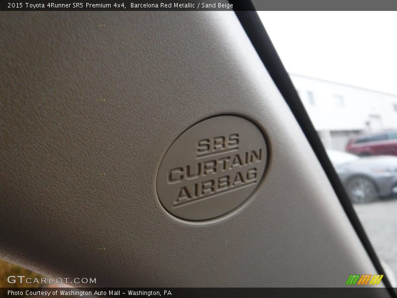 Barcelona Red Metallic / Sand Beige 2015 Toyota 4Runner SR5 Premium 4x4