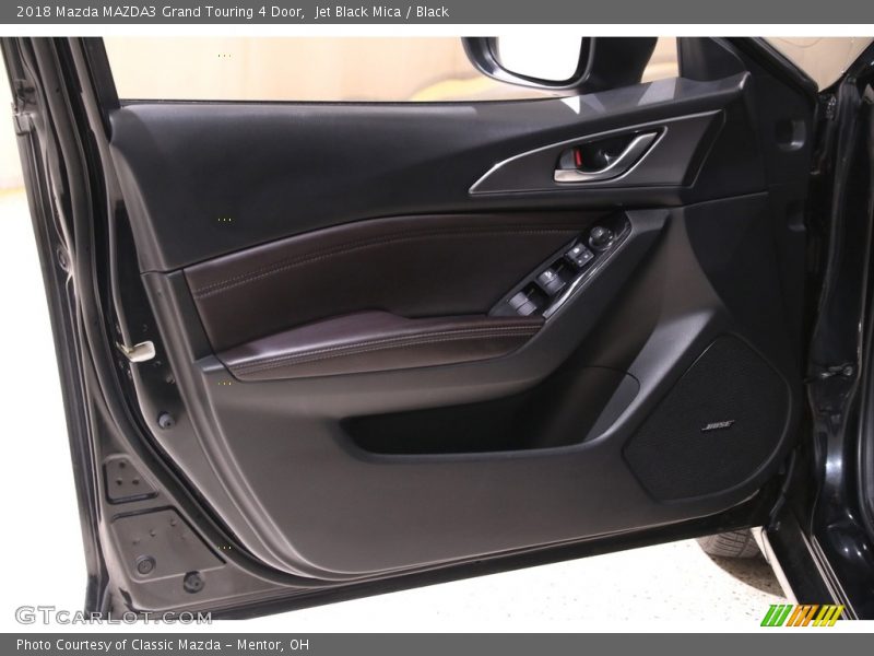 Jet Black Mica / Black 2018 Mazda MAZDA3 Grand Touring 4 Door