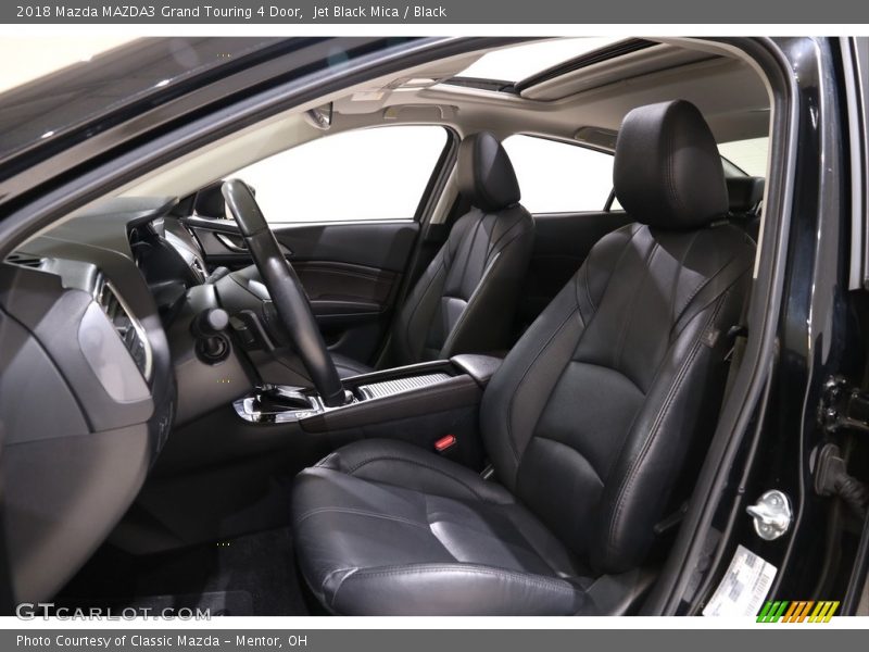 Jet Black Mica / Black 2018 Mazda MAZDA3 Grand Touring 4 Door