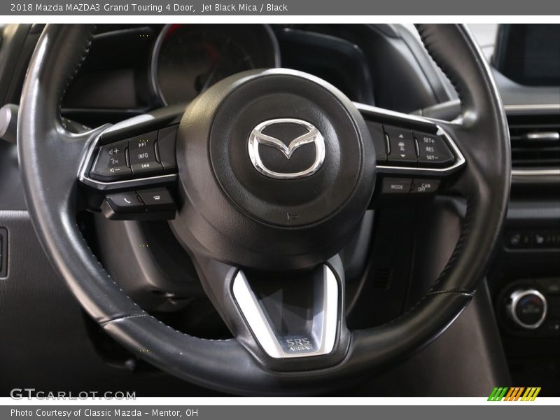 Jet Black Mica / Black 2018 Mazda MAZDA3 Grand Touring 4 Door