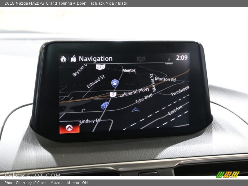 Jet Black Mica / Black 2018 Mazda MAZDA3 Grand Touring 4 Door