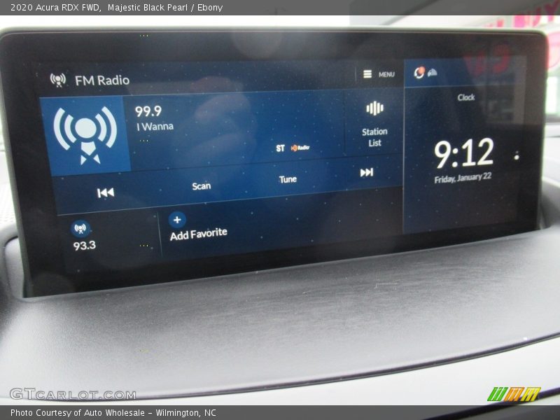 Majestic Black Pearl / Ebony 2020 Acura RDX FWD