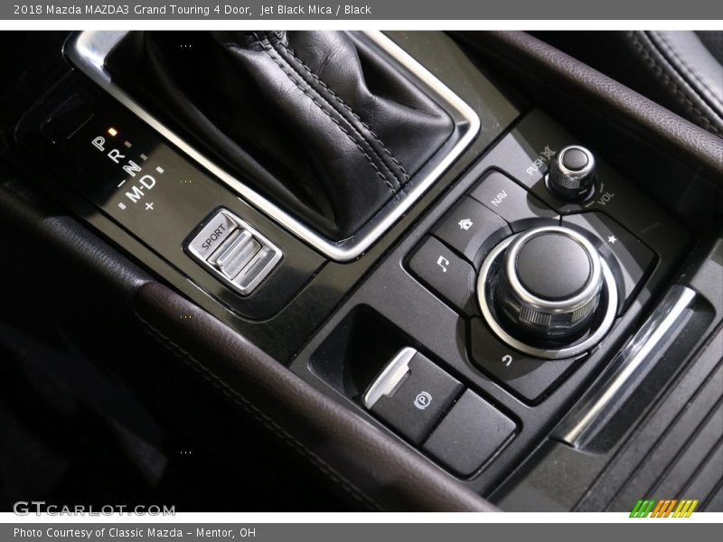 Jet Black Mica / Black 2018 Mazda MAZDA3 Grand Touring 4 Door