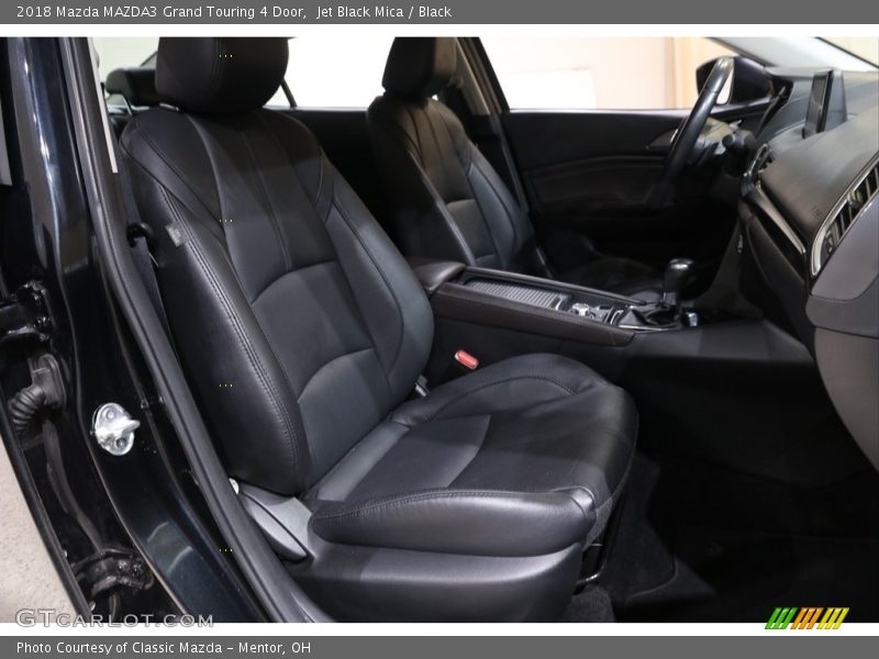 Jet Black Mica / Black 2018 Mazda MAZDA3 Grand Touring 4 Door