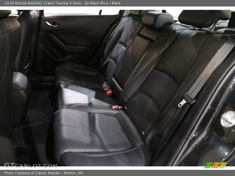 Jet Black Mica / Black 2018 Mazda MAZDA3 Grand Touring 4 Door