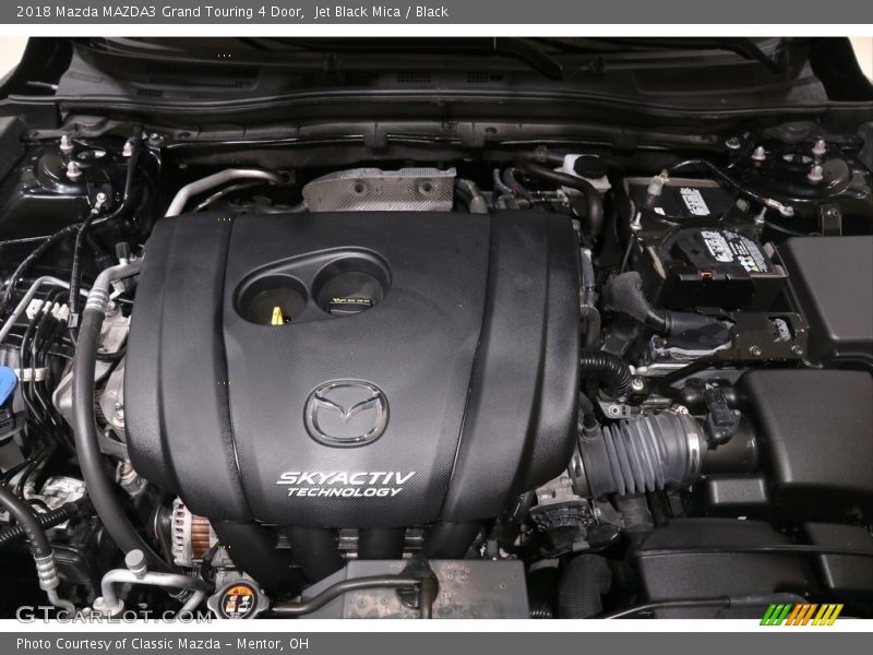 Jet Black Mica / Black 2018 Mazda MAZDA3 Grand Touring 4 Door