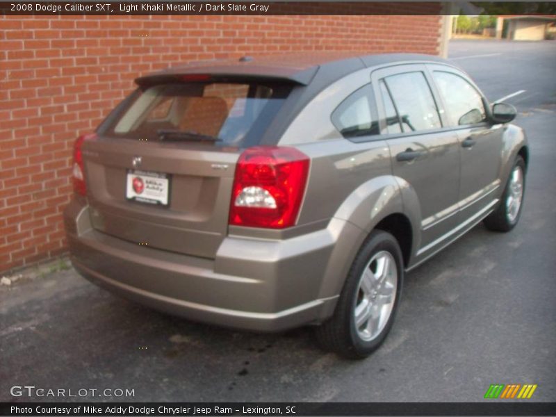 Light Khaki Metallic / Dark Slate Gray 2008 Dodge Caliber SXT