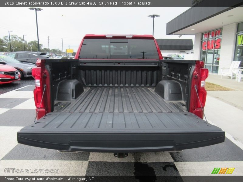 Cajun Red Tintcoat / Jet Black 2019 Chevrolet Silverado 1500 LTZ Crew Cab 4WD