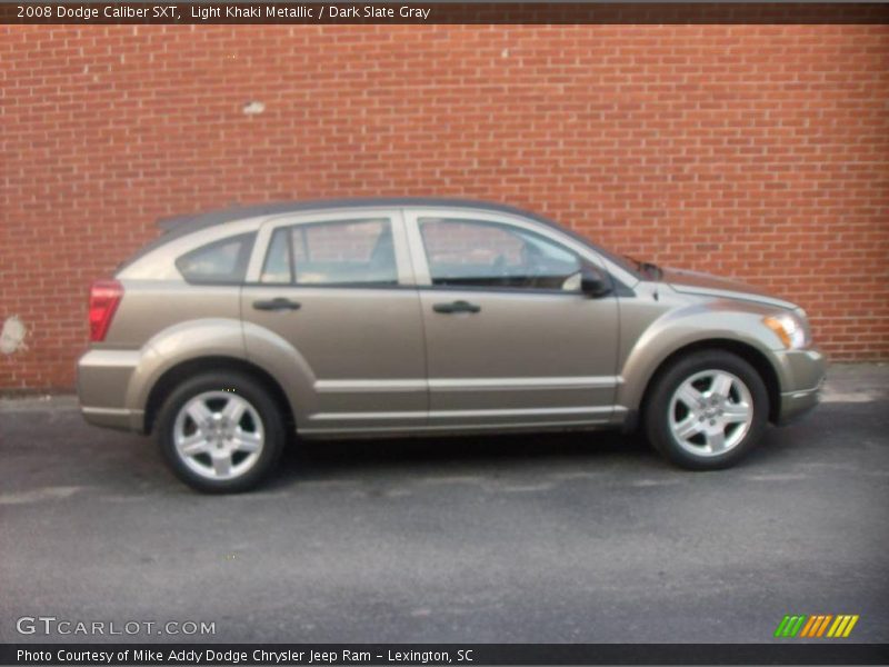 Light Khaki Metallic / Dark Slate Gray 2008 Dodge Caliber SXT