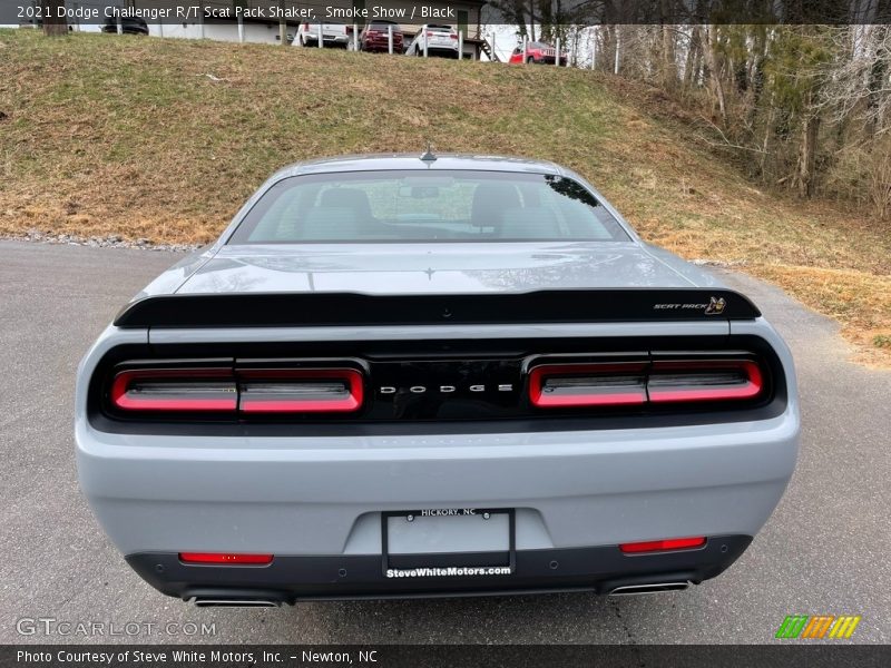 Smoke Show / Black 2021 Dodge Challenger R/T Scat Pack Shaker