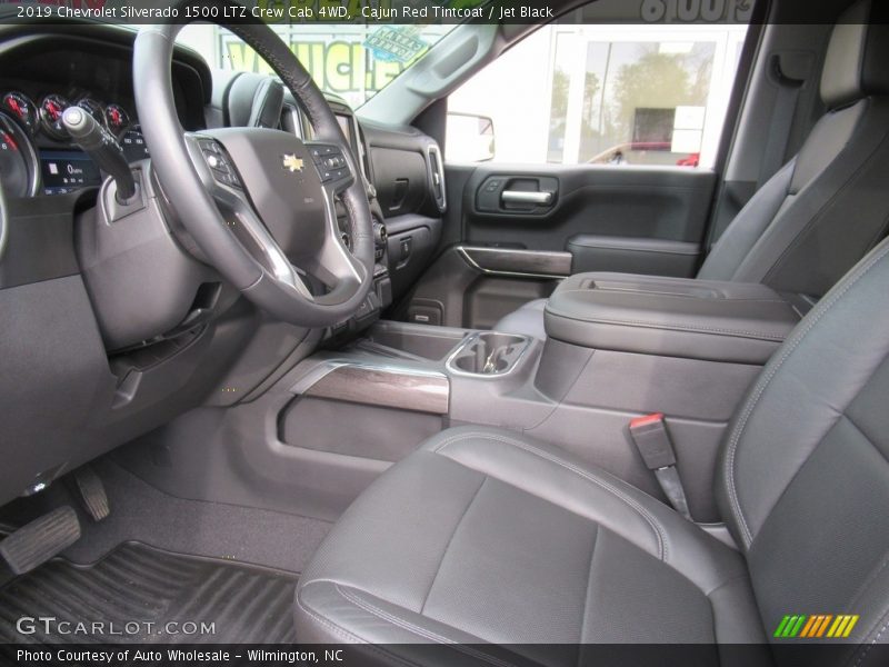 Cajun Red Tintcoat / Jet Black 2019 Chevrolet Silverado 1500 LTZ Crew Cab 4WD