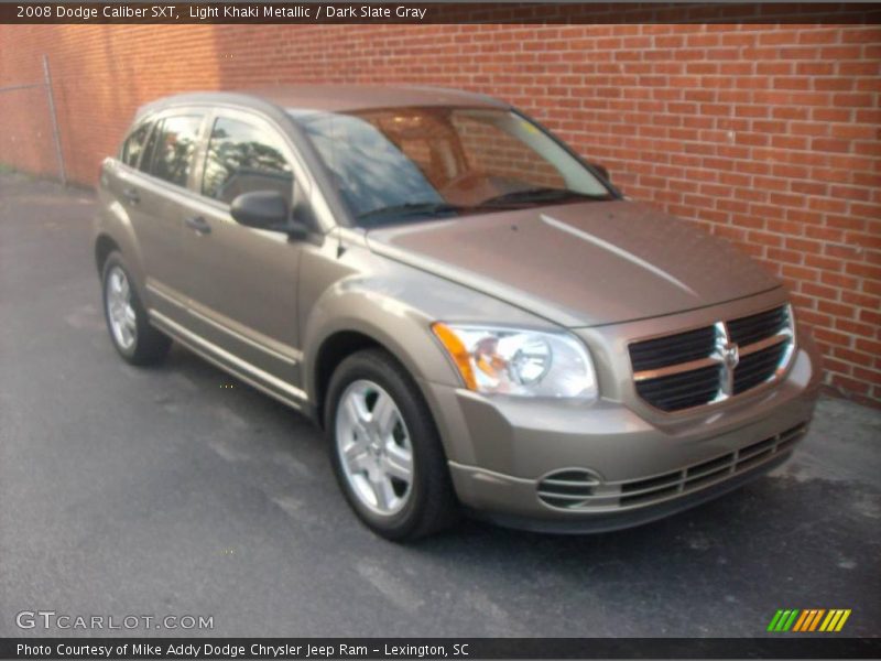 Light Khaki Metallic / Dark Slate Gray 2008 Dodge Caliber SXT
