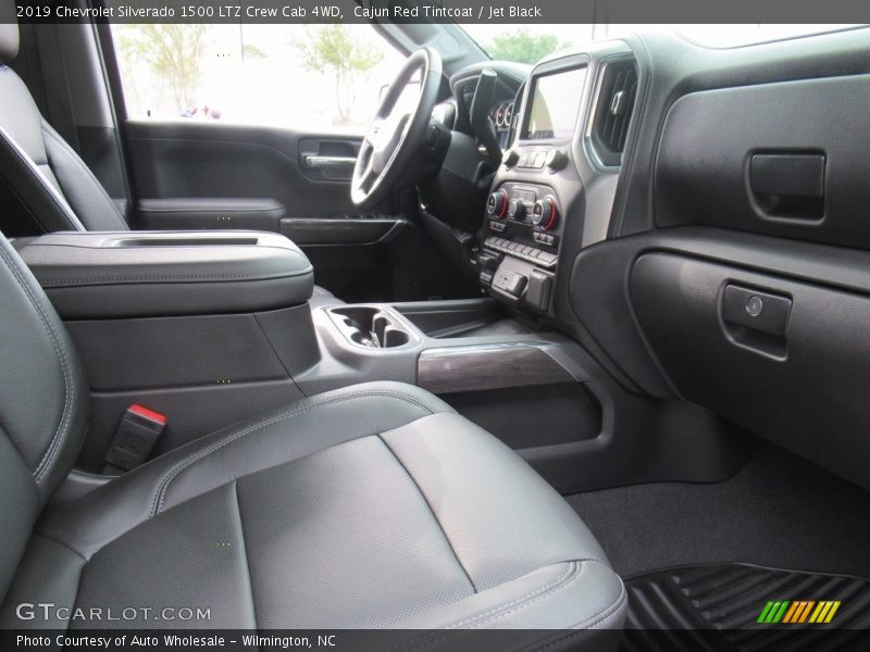 Cajun Red Tintcoat / Jet Black 2019 Chevrolet Silverado 1500 LTZ Crew Cab 4WD