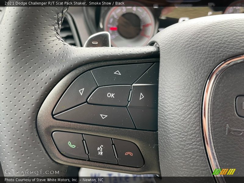 Smoke Show / Black 2021 Dodge Challenger R/T Scat Pack Shaker