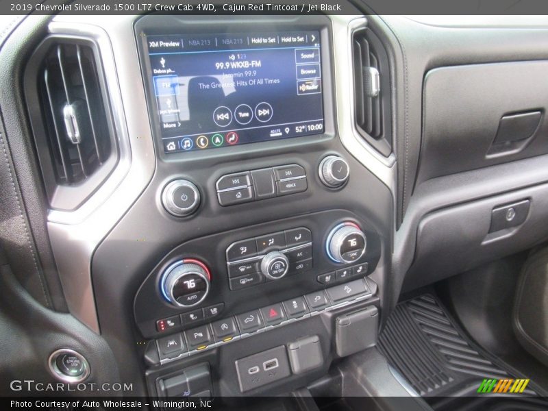 Cajun Red Tintcoat / Jet Black 2019 Chevrolet Silverado 1500 LTZ Crew Cab 4WD