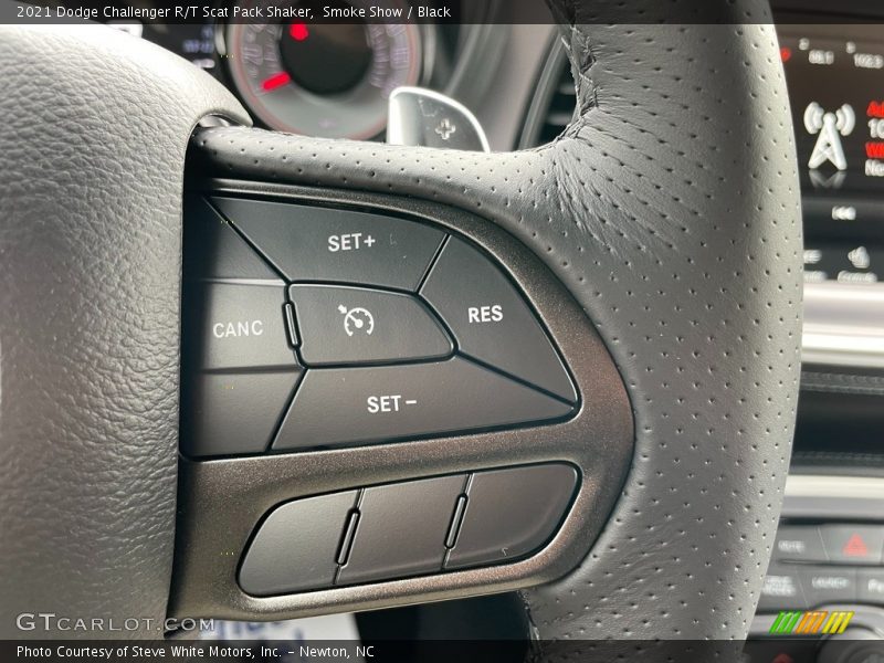Smoke Show / Black 2021 Dodge Challenger R/T Scat Pack Shaker