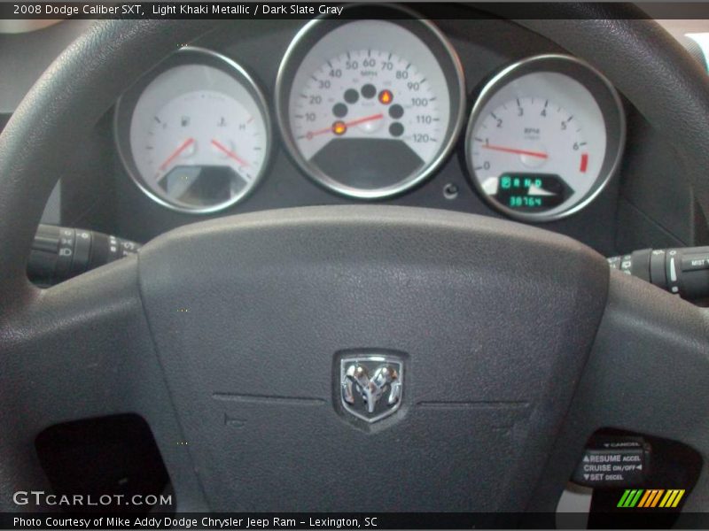 Light Khaki Metallic / Dark Slate Gray 2008 Dodge Caliber SXT