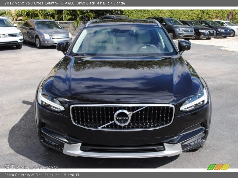 Onyx Black Metallic / Blonde 2017 Volvo V90 Cross Country T6 AWD