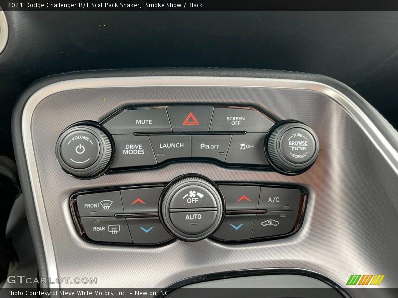 Smoke Show / Black 2021 Dodge Challenger R/T Scat Pack Shaker