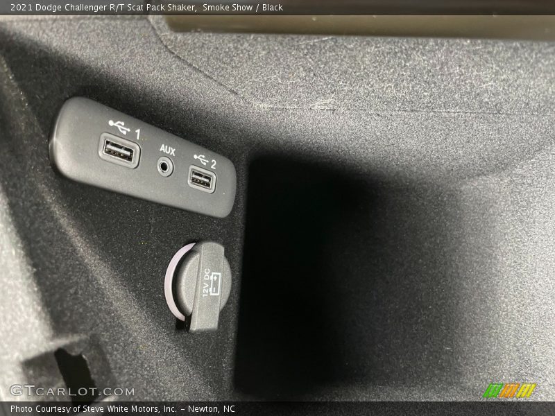 Smoke Show / Black 2021 Dodge Challenger R/T Scat Pack Shaker