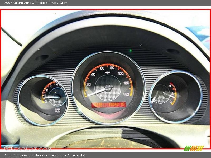 Black Onyx / Gray 2007 Saturn Aura XE
