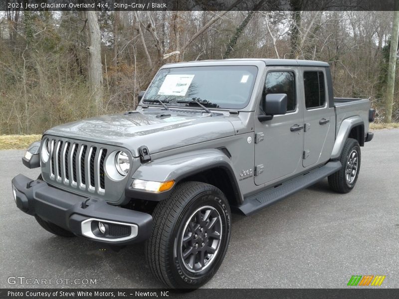 Sting-Gray / Black 2021 Jeep Gladiator Overland 4x4