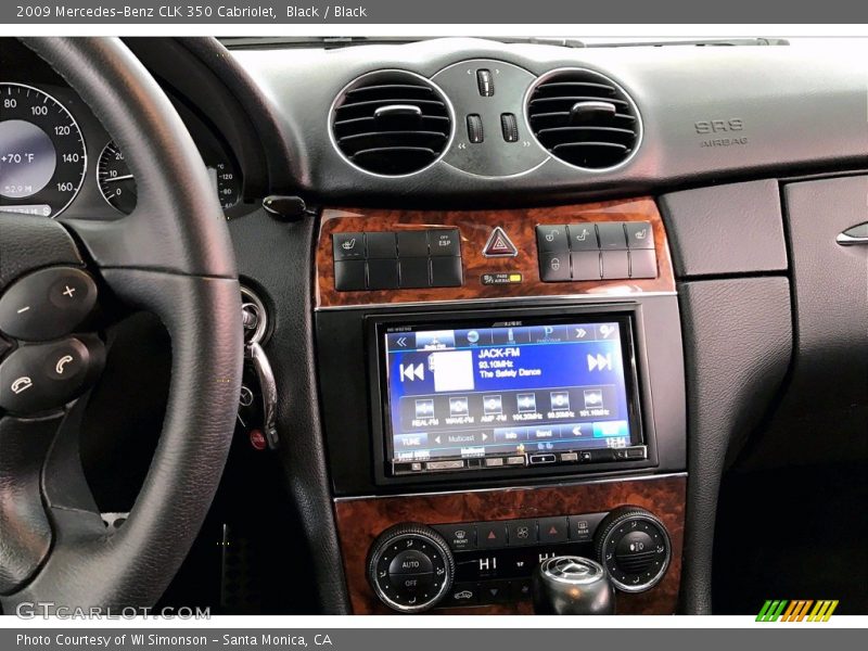 Black / Black 2009 Mercedes-Benz CLK 350 Cabriolet