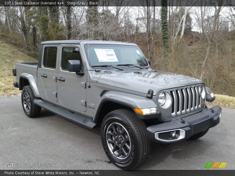 Sting-Gray / Black 2021 Jeep Gladiator Overland 4x4