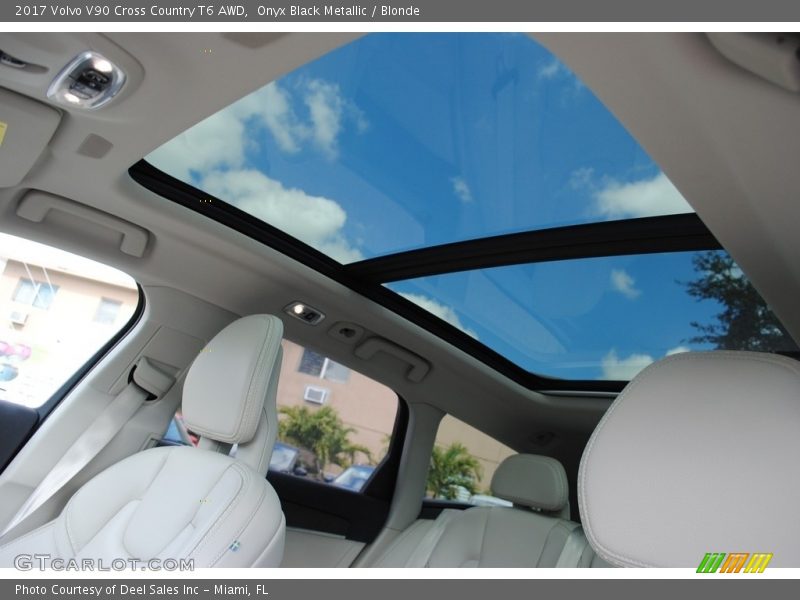 Sunroof of 2017 V90 Cross Country T6 AWD