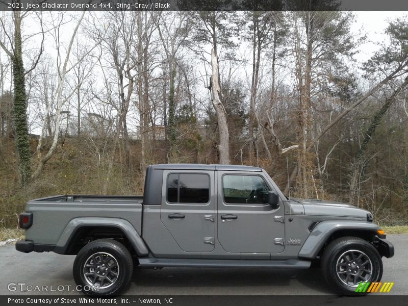 Sting-Gray / Black 2021 Jeep Gladiator Overland 4x4